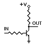 Basic transistor inverter.